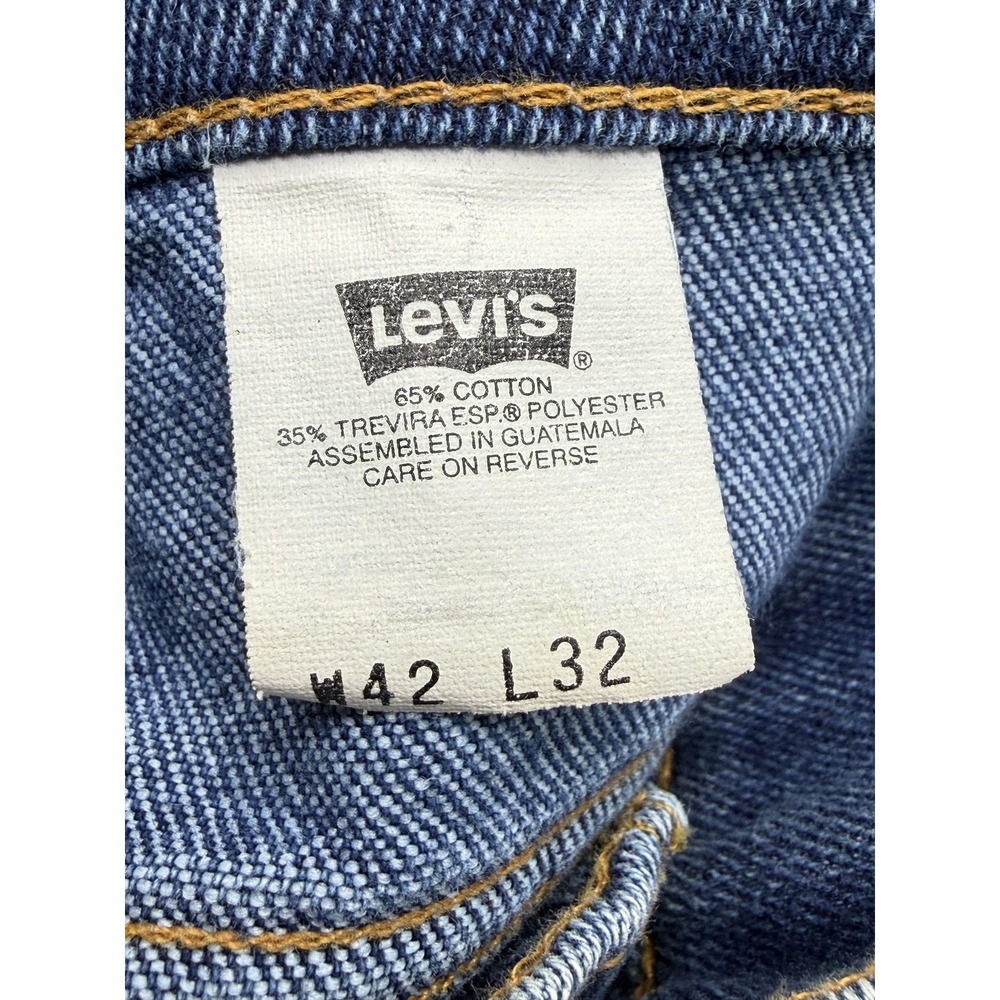 Vintage Levi's Jeans 40547-2317 Mens Measured 40x31 Blue - Picture 9 of 9